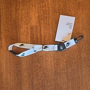 Nike Lanyard, White/Black